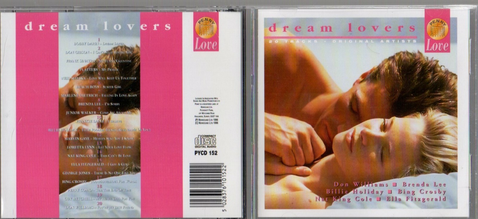 Dream Lovers by Various Artists (CD, 1999)