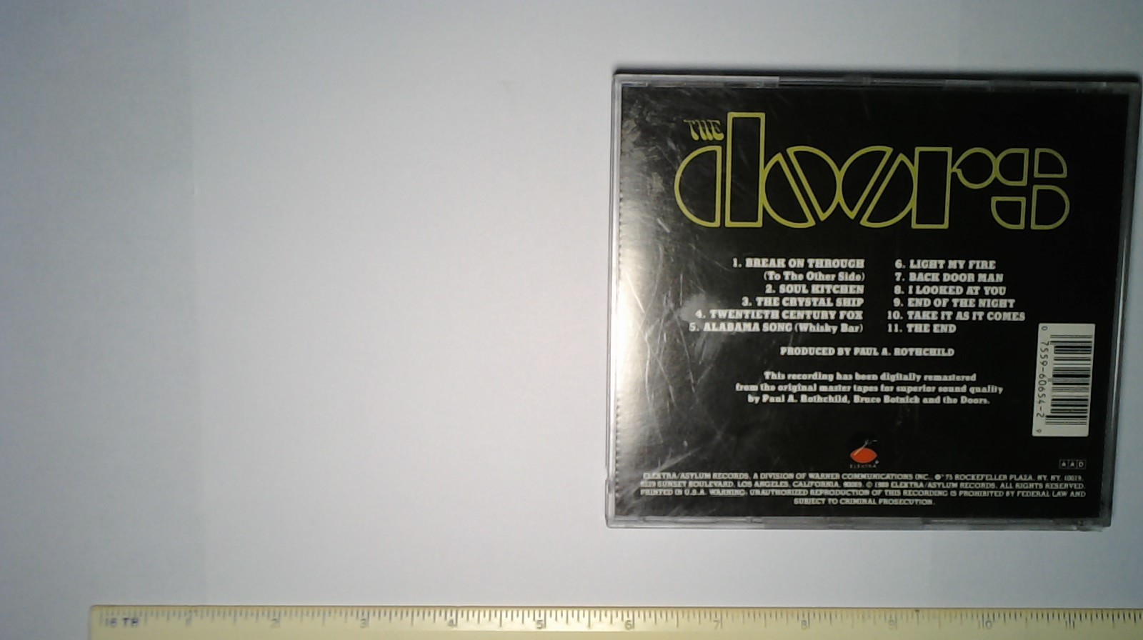 The Doors – The Doors (1988 Elektra) – Audio CD – Very Good
