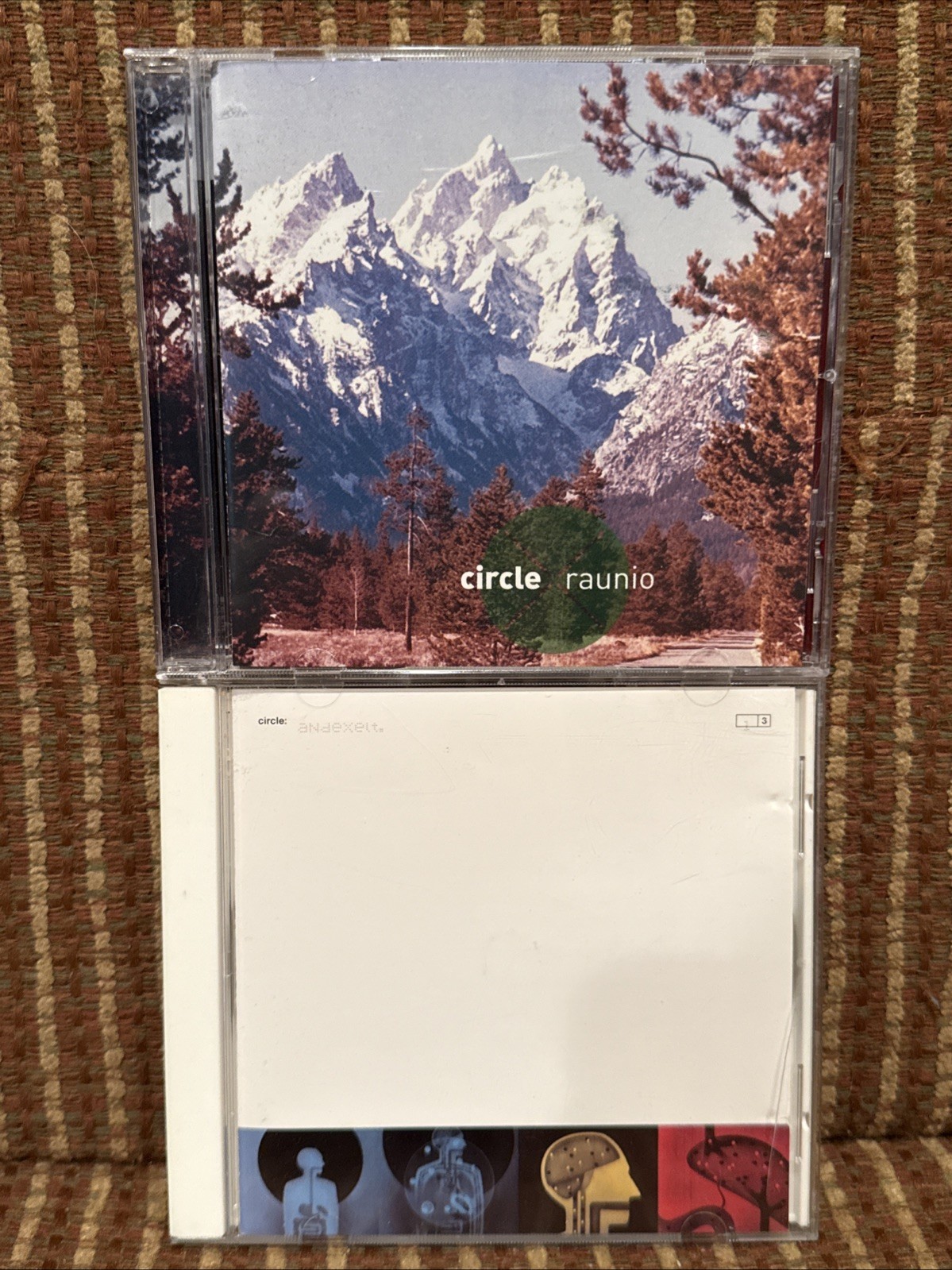 Lot Of 2 Circle CDs Raunio & Andexelt finland prog krautrock