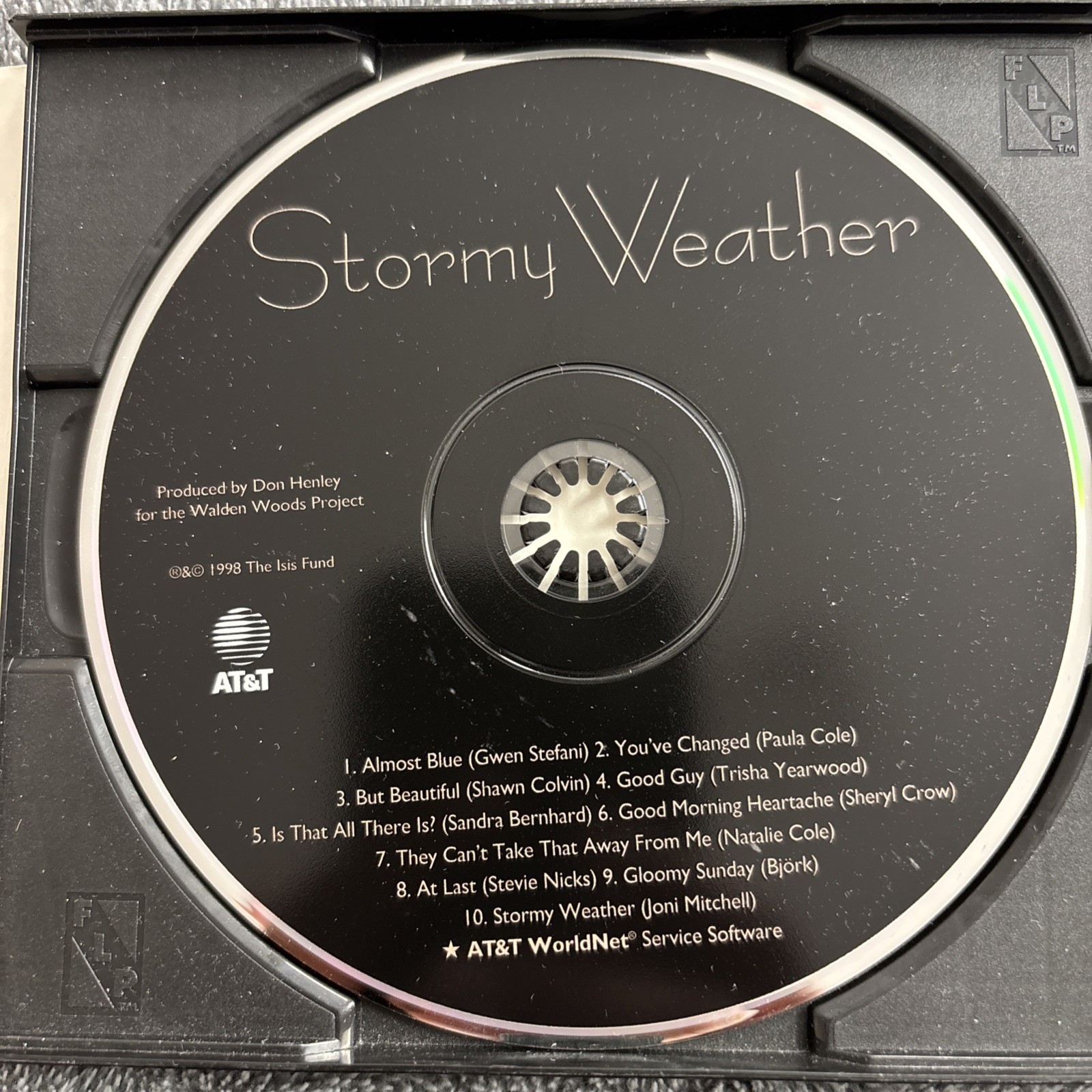 AT&T Presents Stormy Weather Benefit CD 1998 Stevie Nicks Bjork Joni Mitchell