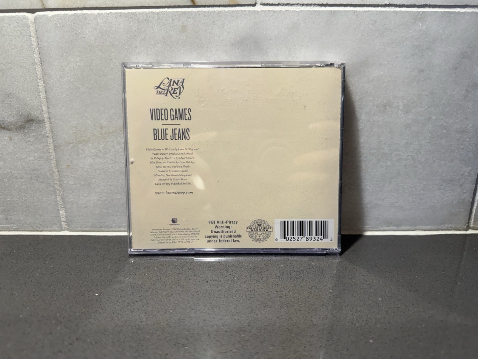 Lana Del Rey - Video Games / Blue Jeans - Record Store Day RSD CD Single