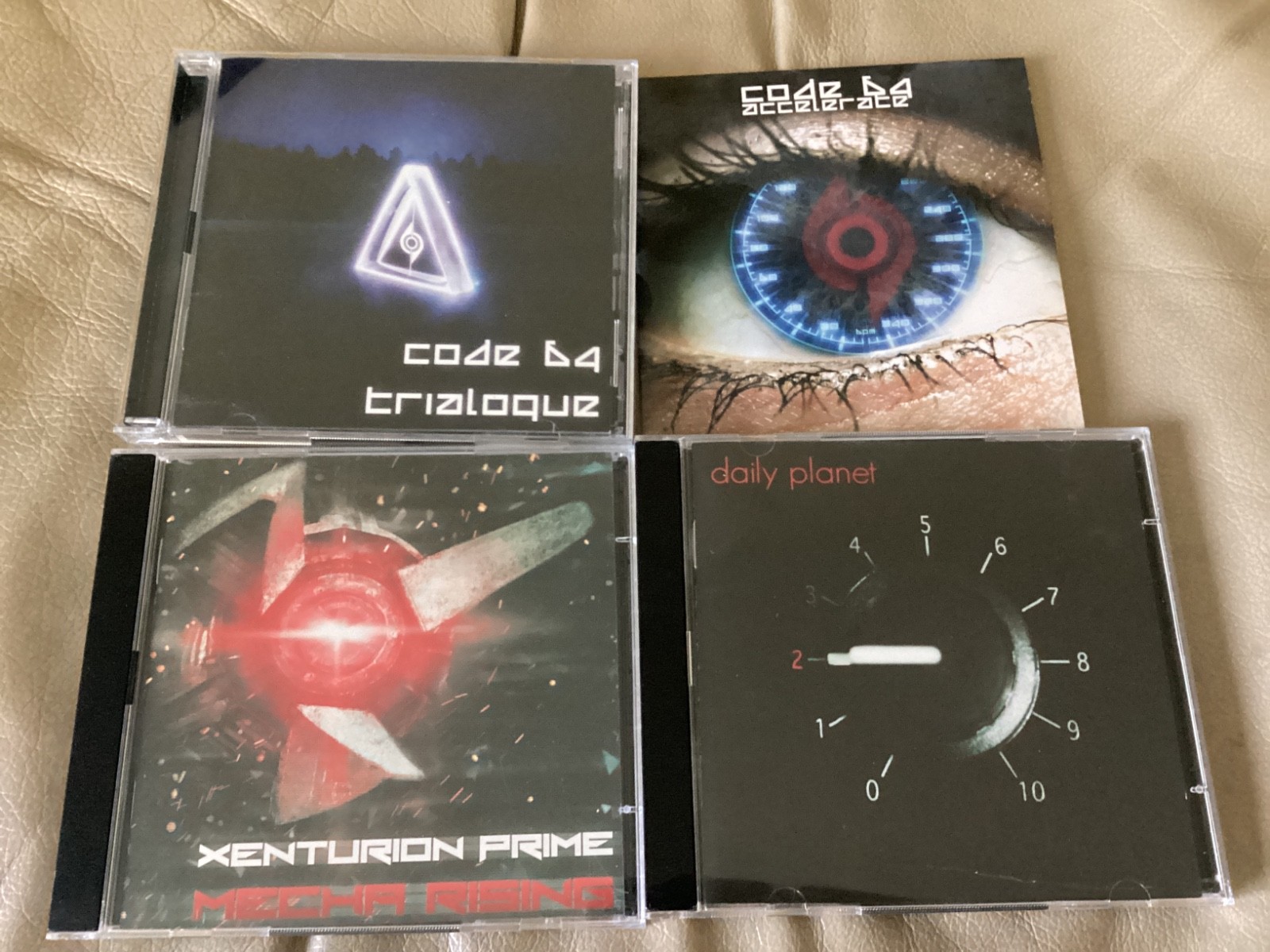 Code 64 Xenturion Prime Saft Daily Planet cd lot! Synthpop Industrial EBM VNV