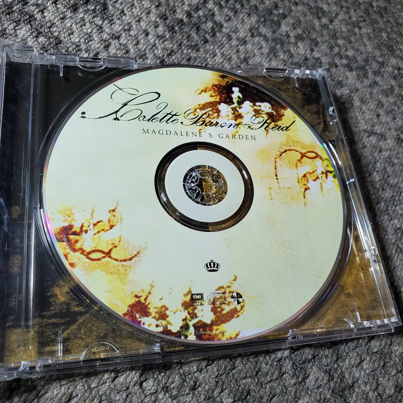 Colette Baron-Reid – Magdalene's Garden CD 2000 New Age EMI Music Canada
