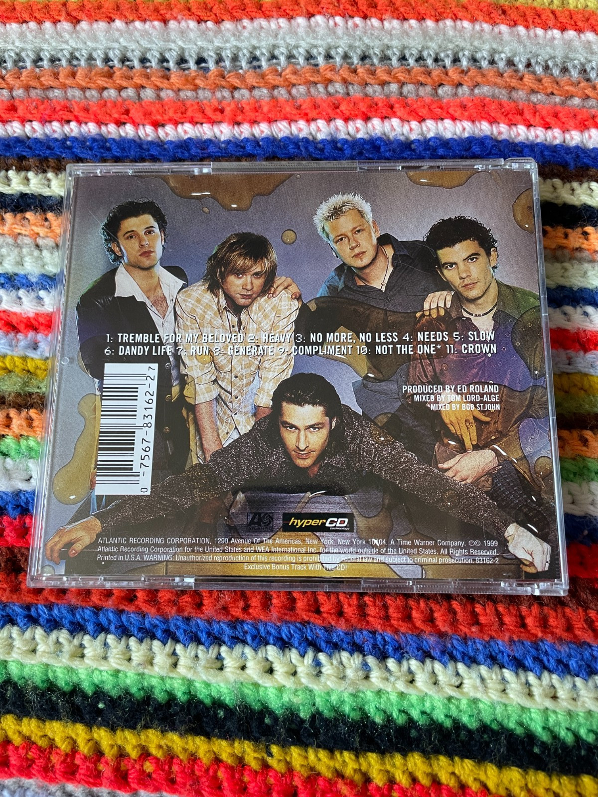 Collective Soul 3 CD Lot Dosage Self-Titled Hints Allegations Atlantic Rock