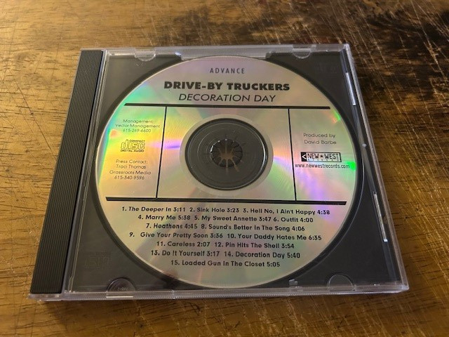 Drive-by Truckers " Decoration Day" & "Pizza Deliverance" CD Bundle (Advances)