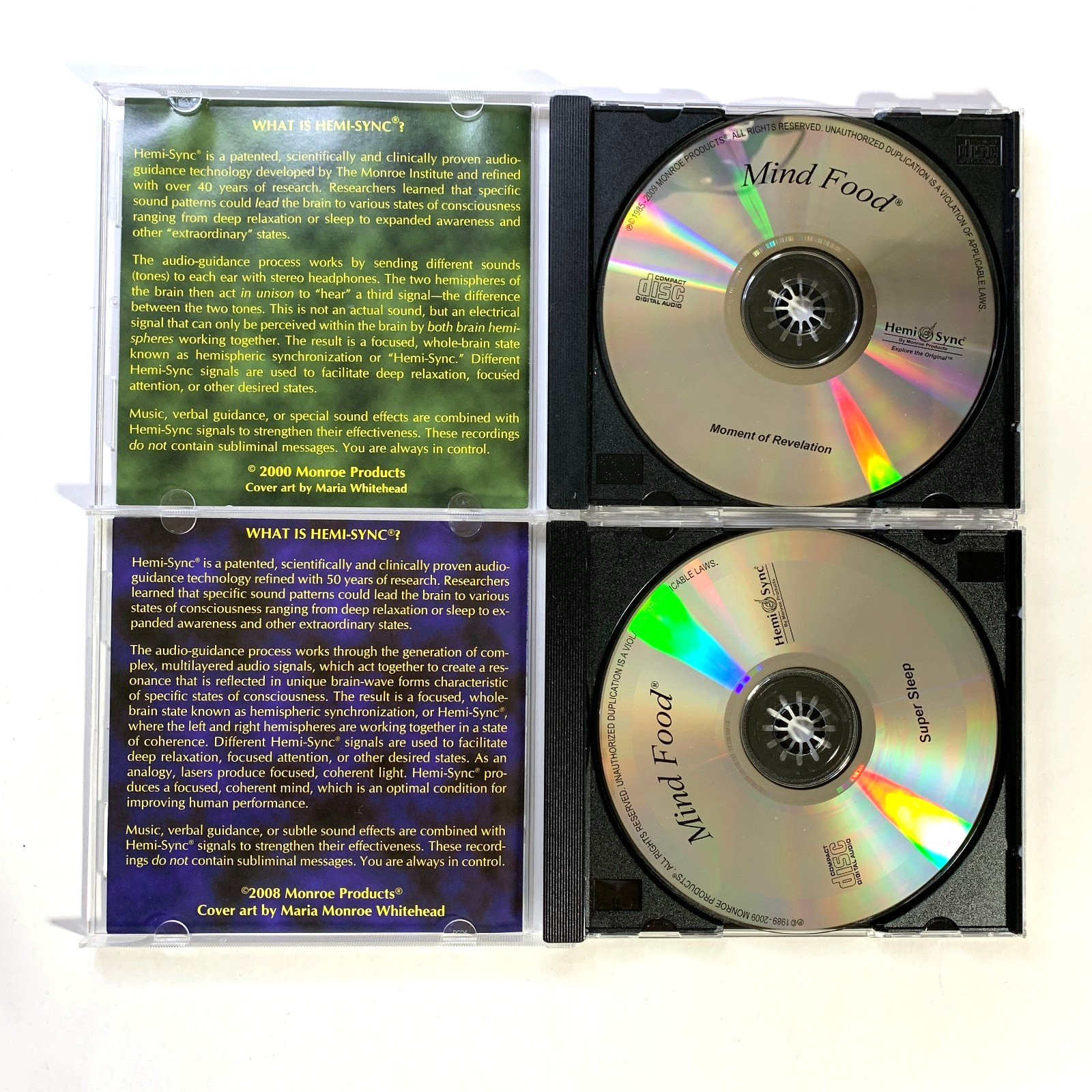 Hemi-Sync - Super Sleep, Concentration, Strand, Revelation (CD) - Monroe