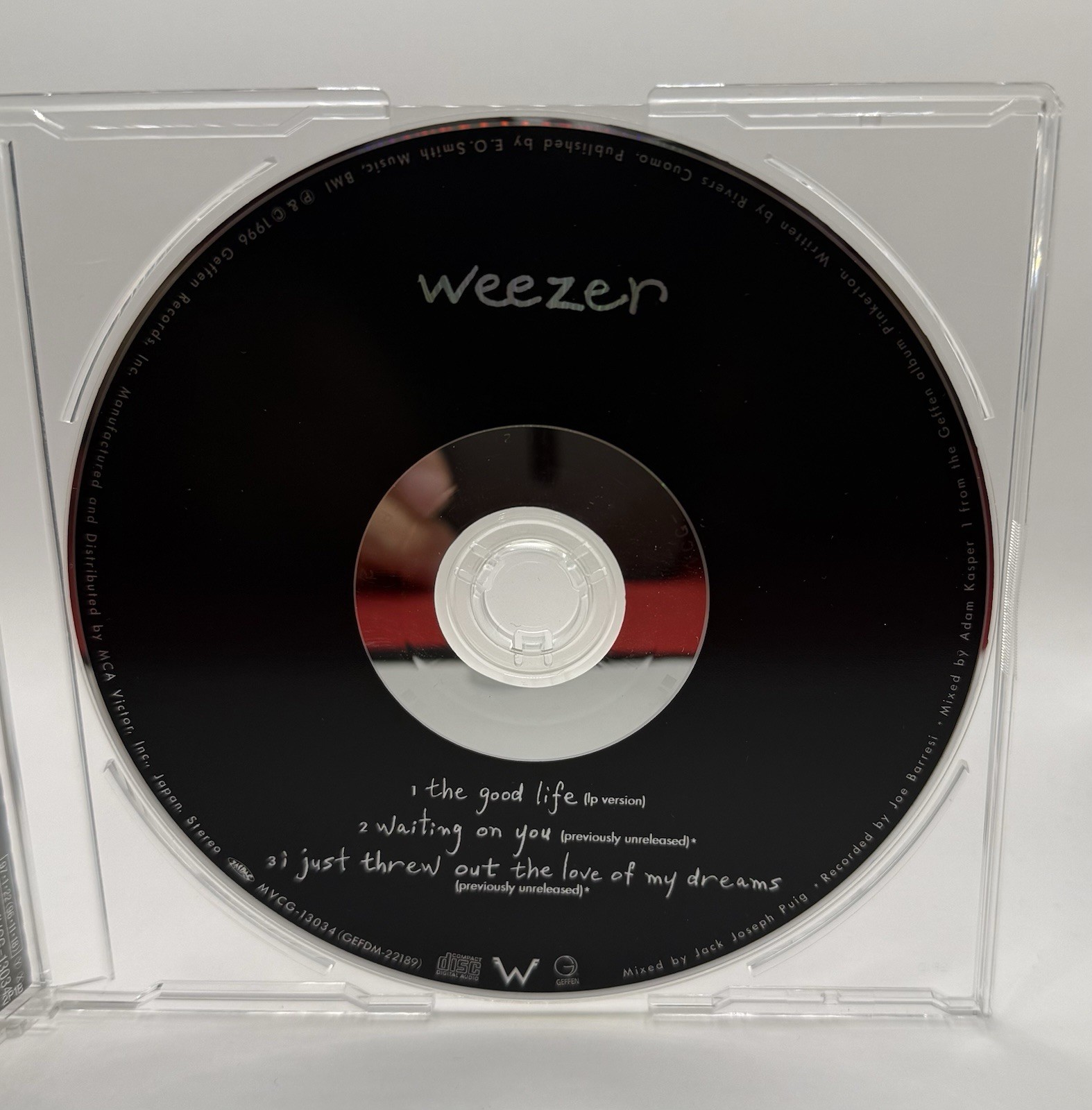 Rare! Weezer The Good Life CD Single Japan Import 1997