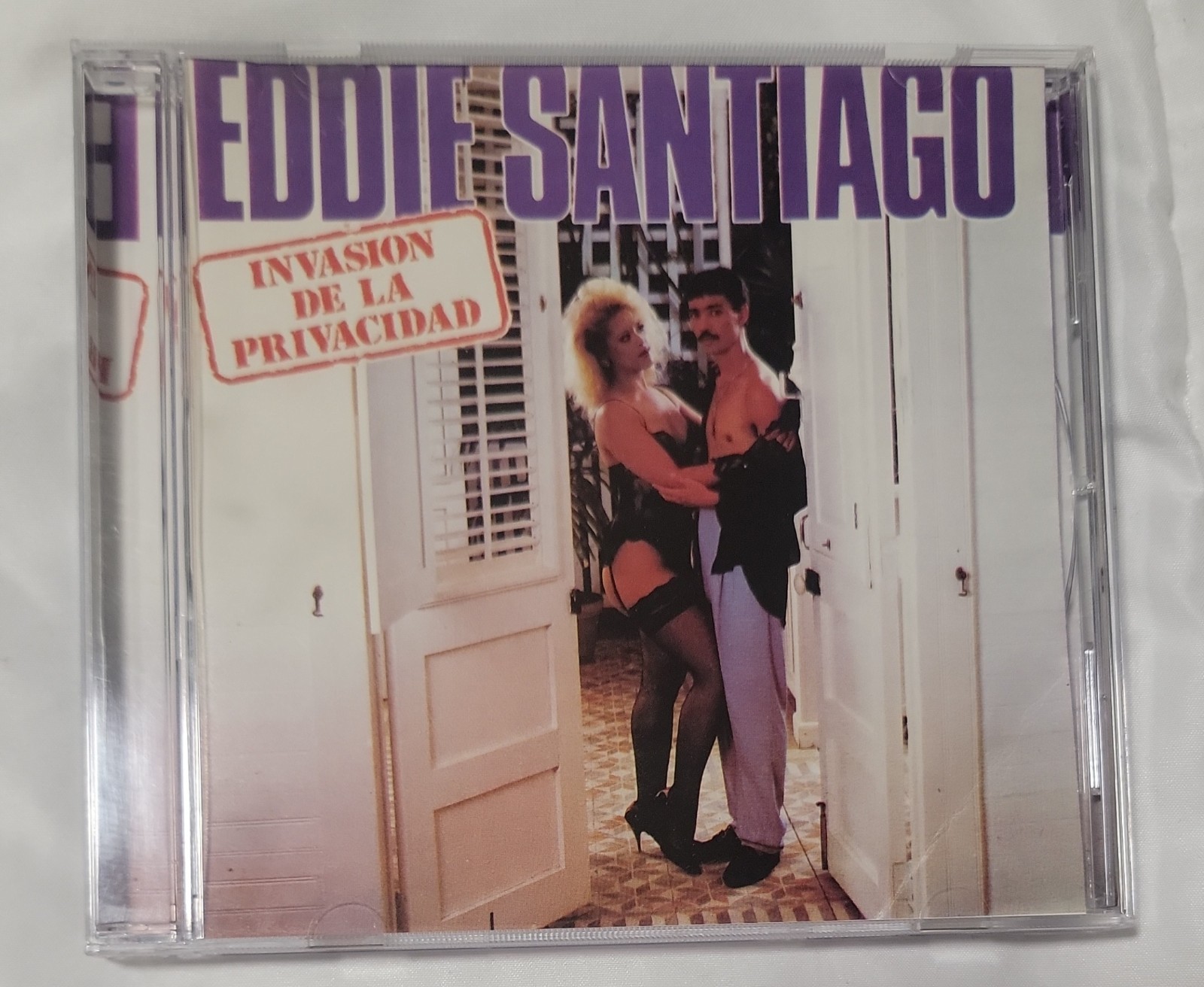 Eddie Santiago - Invasion de la Privacidad (CD, 1988) Latin, TH-Rodven TH-2664
