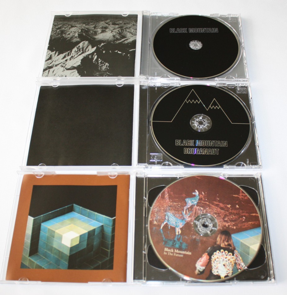 BLACK MOUNTAIN CD Lot - Self title, Druganaut, In The Future Limited Ed 2x cd