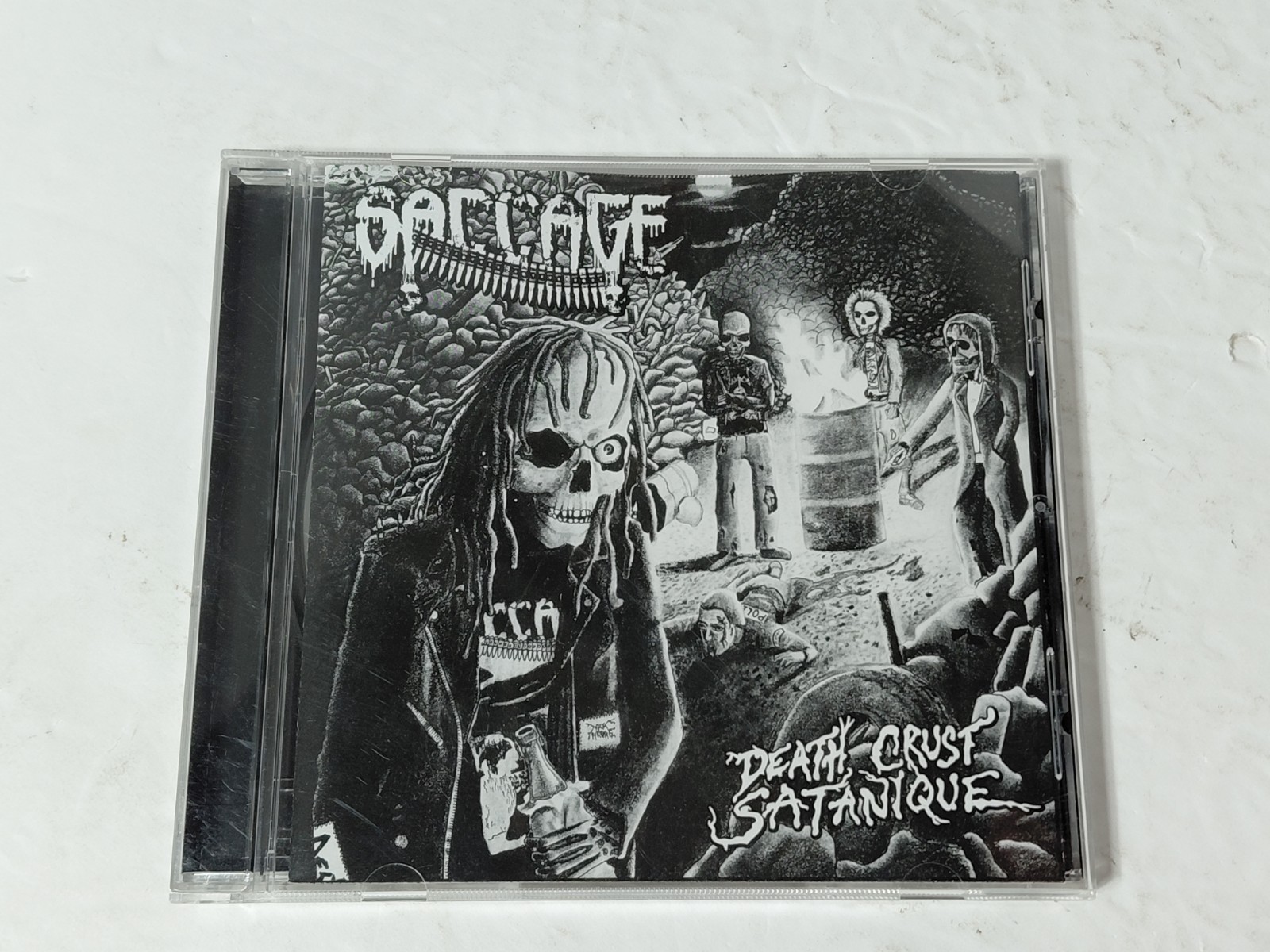 Saccage - Death Crust Satanique CD 2017 Death Metal Thrash