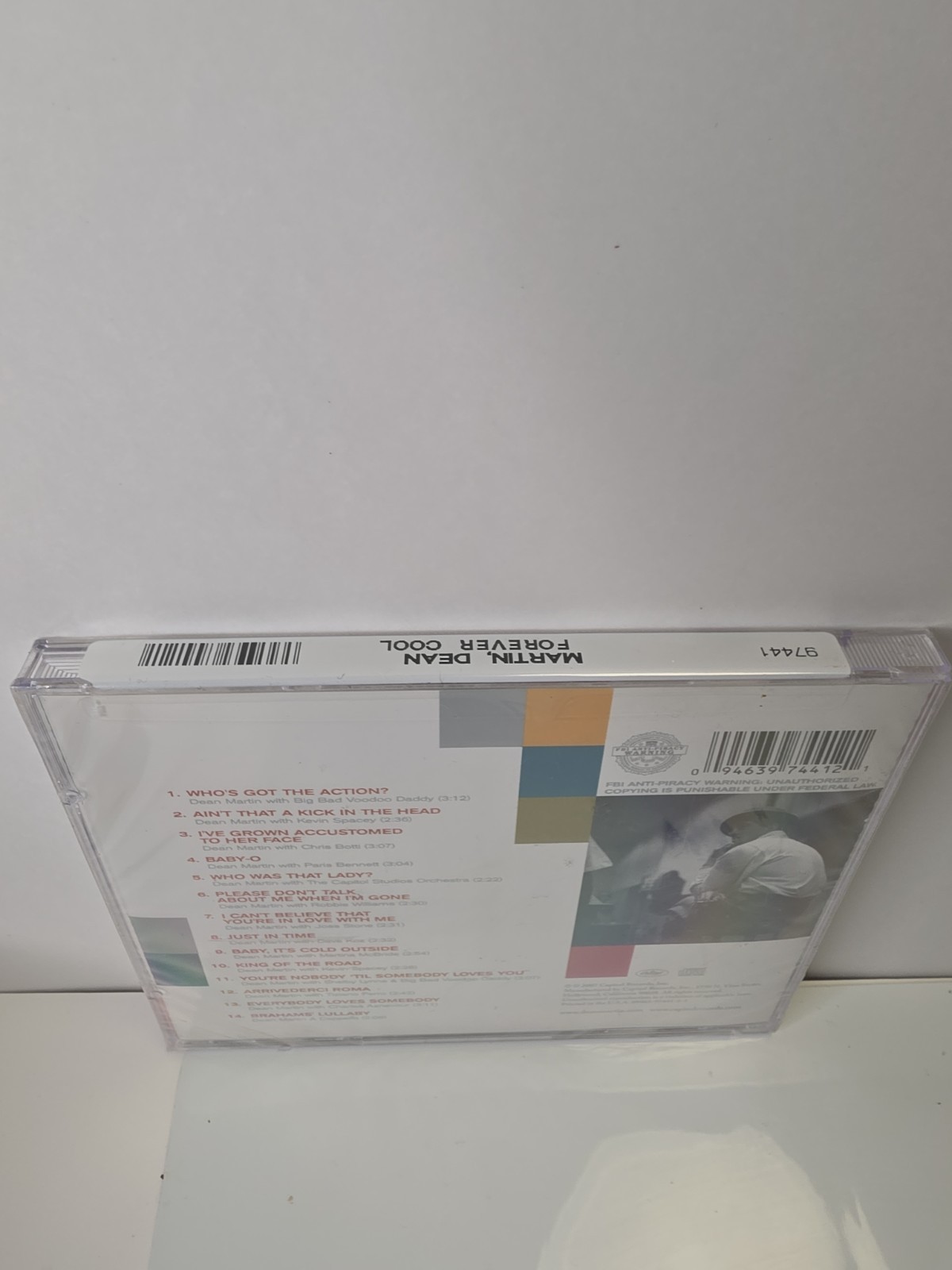 Dean Martin - Forever Cool CD 2007 Duets Pop Vocal Capitol Records