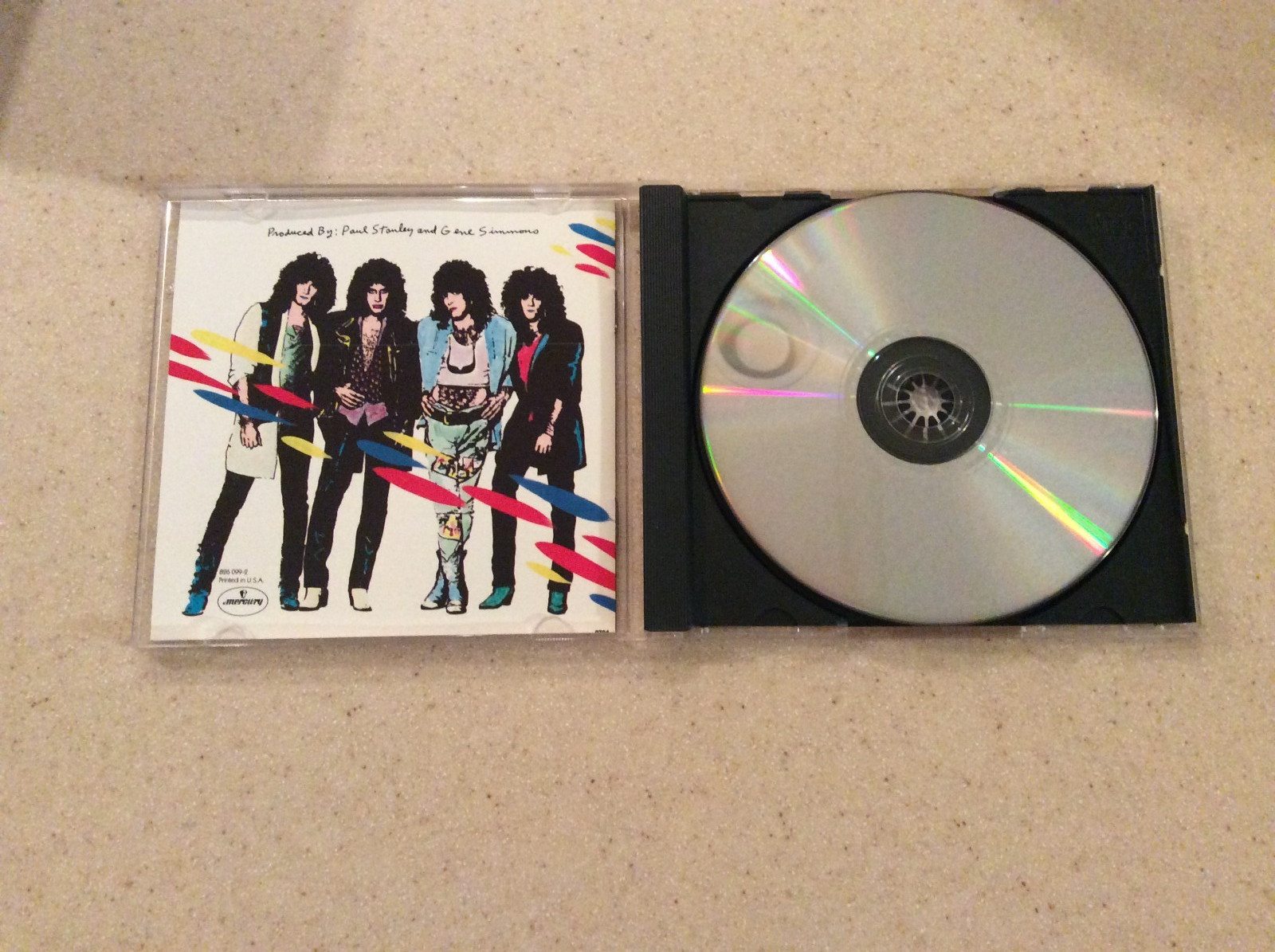 Kiss Asylum CD Original Press Paul Stanley Gene Simmons