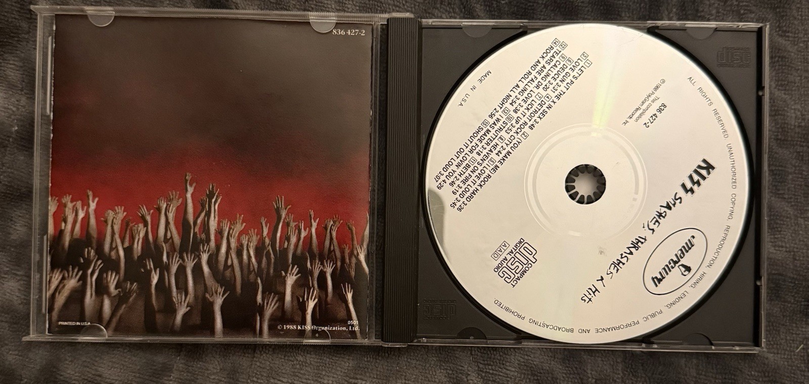 Kiss - Smashes, Thrashes and Hits CD - 1988 Mercury
