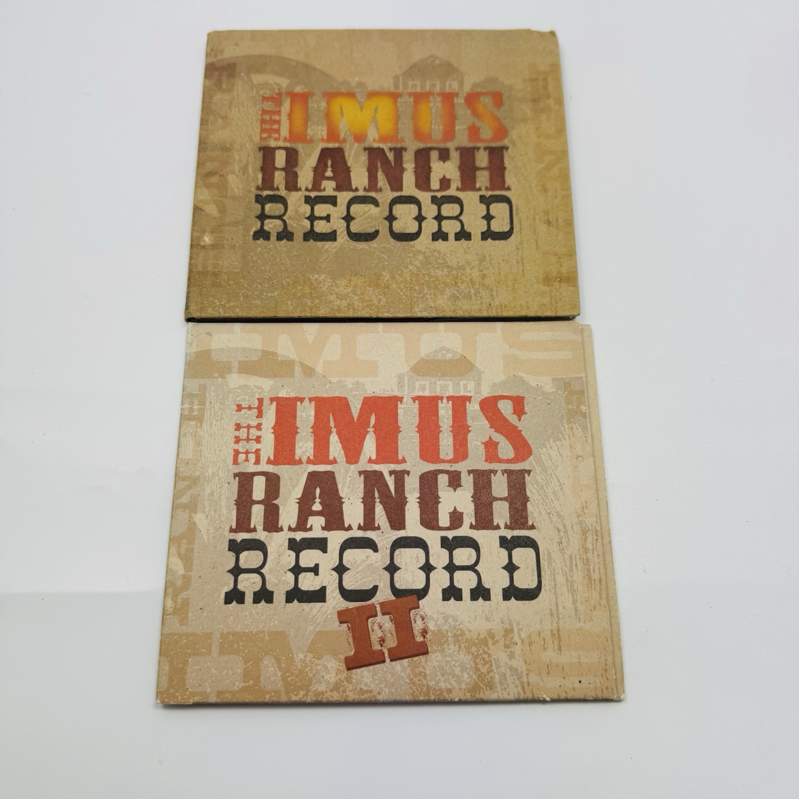 The Imus Ranch Record I & II CDs Country Rock New West Records Compilation #H