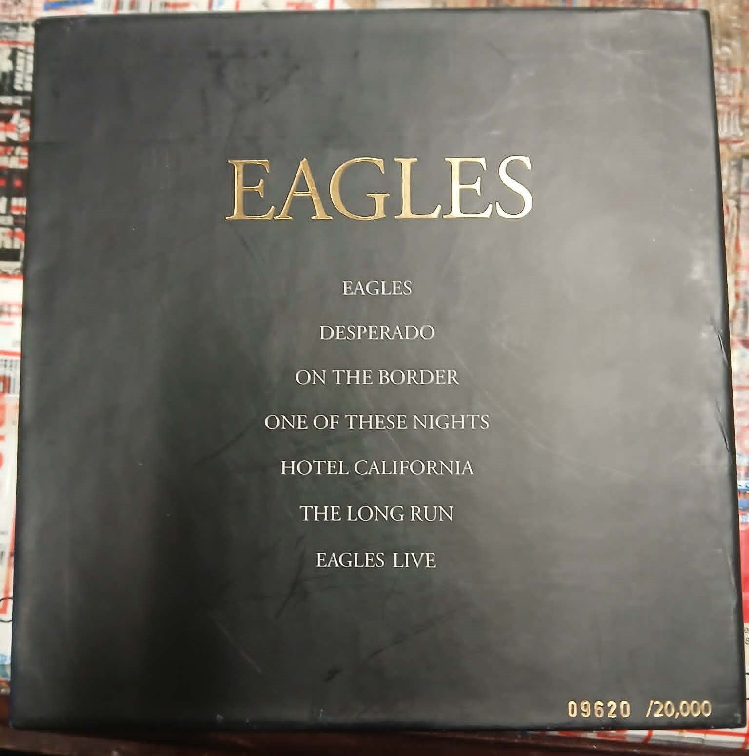 THE EAGLES - 9 CD Box Set, Limited Edition 9620/20K, EX Condition!