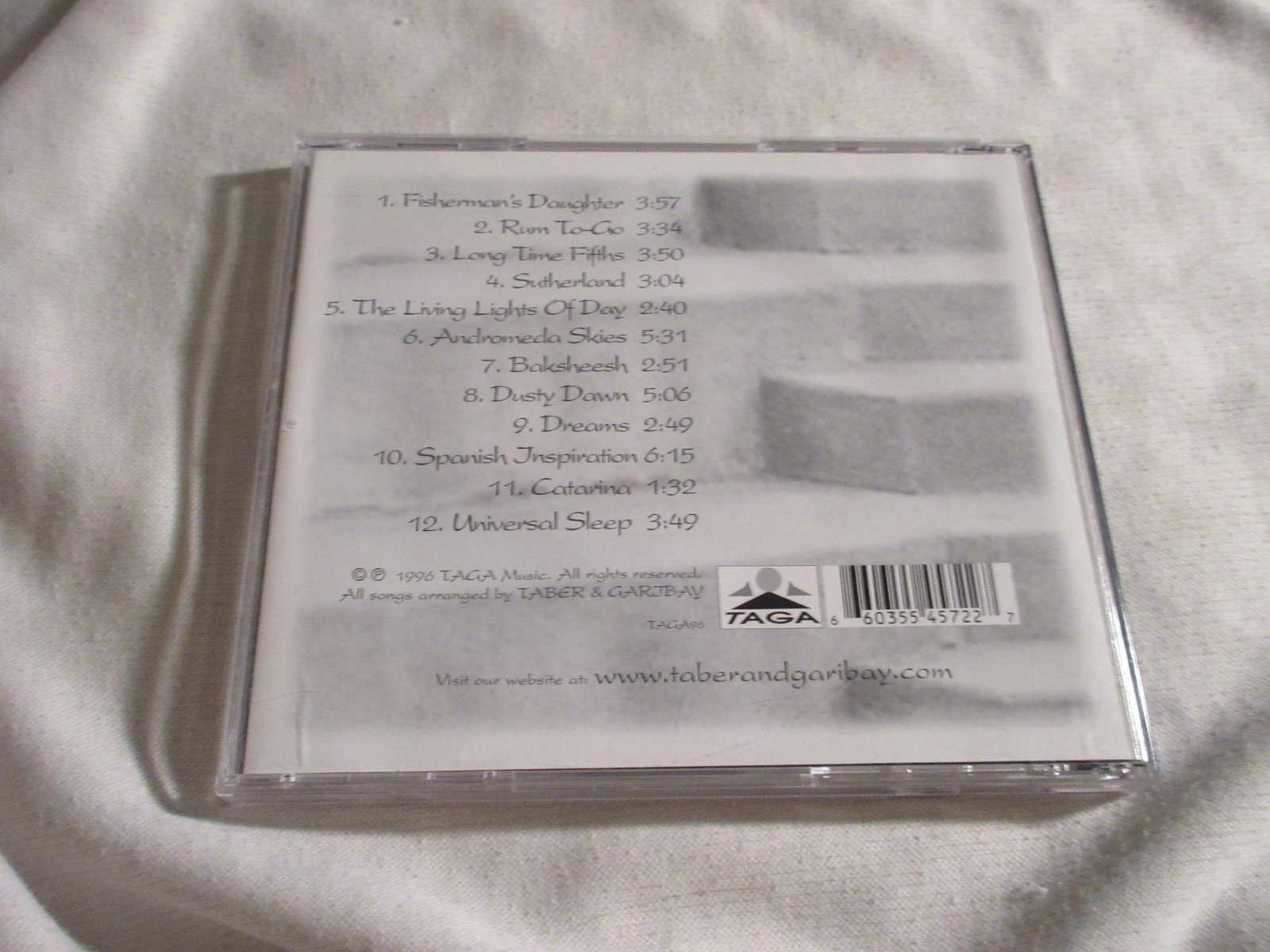 TABER & GARIBAY Andromeda (1996) CD Latin Jazz Guitar Folk