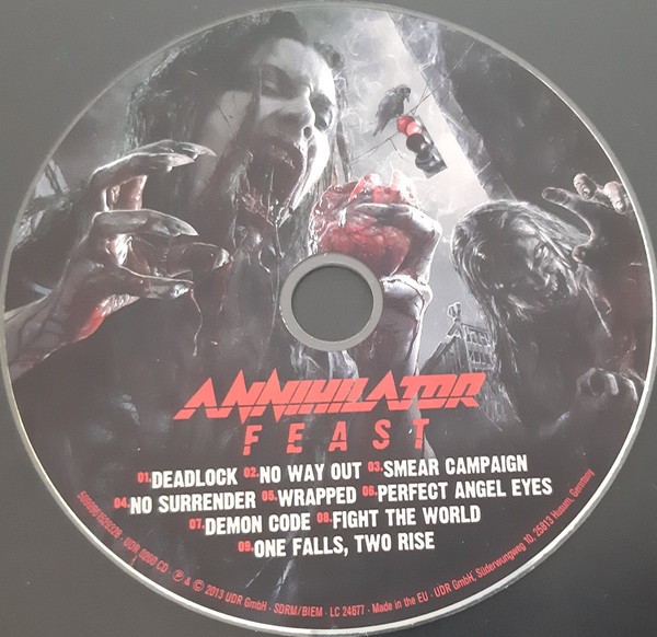 Annihilator – Feast - CD [2013, UDR EMI,E.U.]