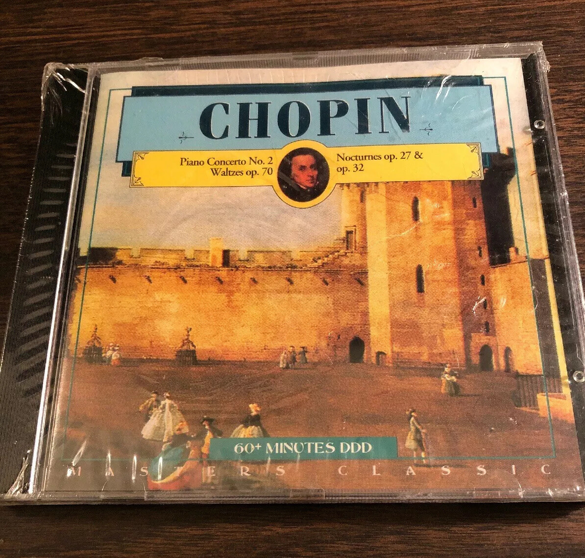 Chopin Masters Classic CD, Piano Concerto no. 2, Nocturnes, Waltzes NEW Unopened