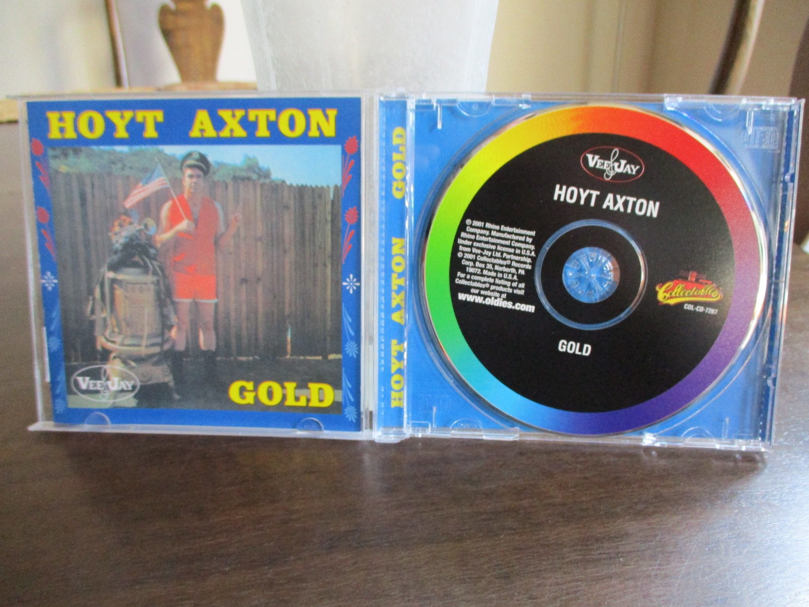Hoyt Axton - Gold - 2001 Collectables Vee Jay/Rhino NM CD $11.95