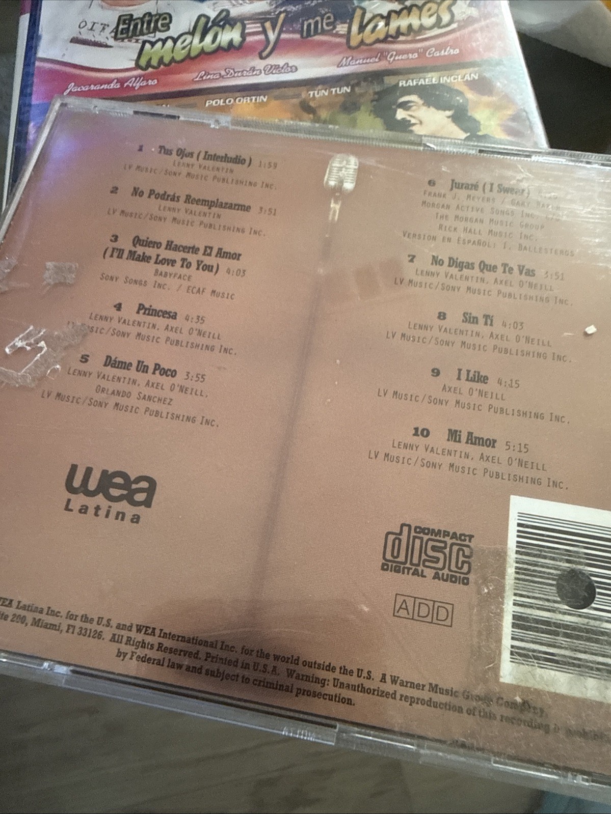 Vox Iii by Vox III (CD, Sep-1995, WEA Latina) Promotional CD