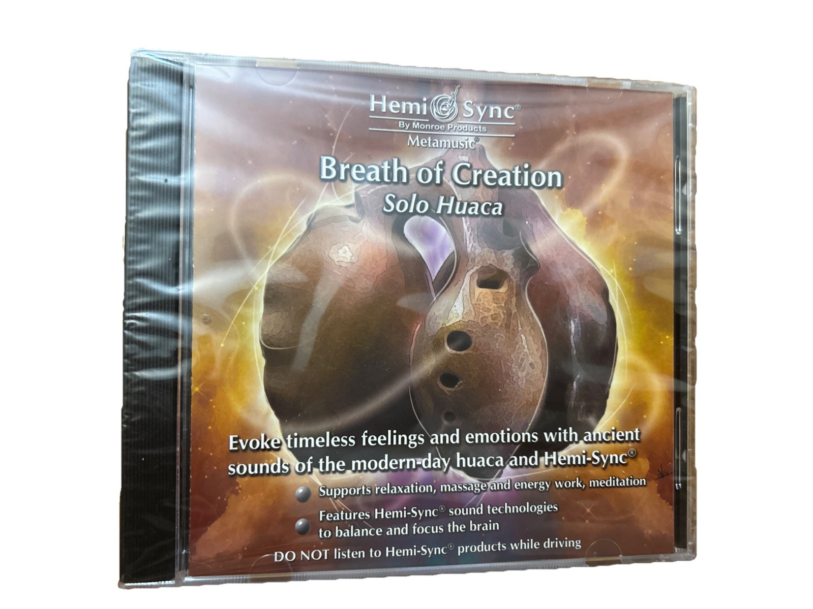 Hemi- Sync : Breath of Creation Solo Huaca , New Sealed CD