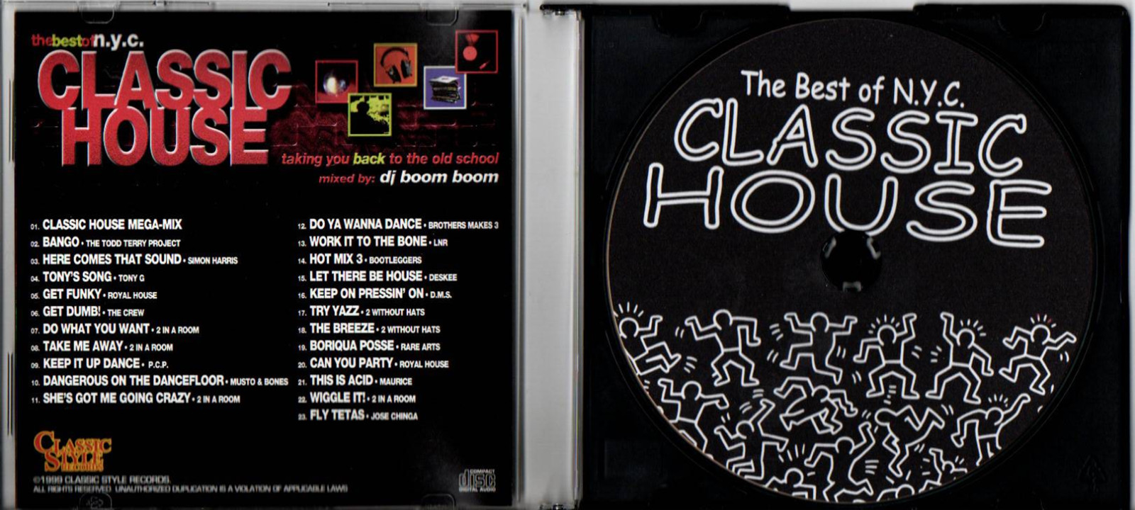 DJ Boom presents "The Best of NYC CLASSIC HOUSE" - 65 min. Megamix