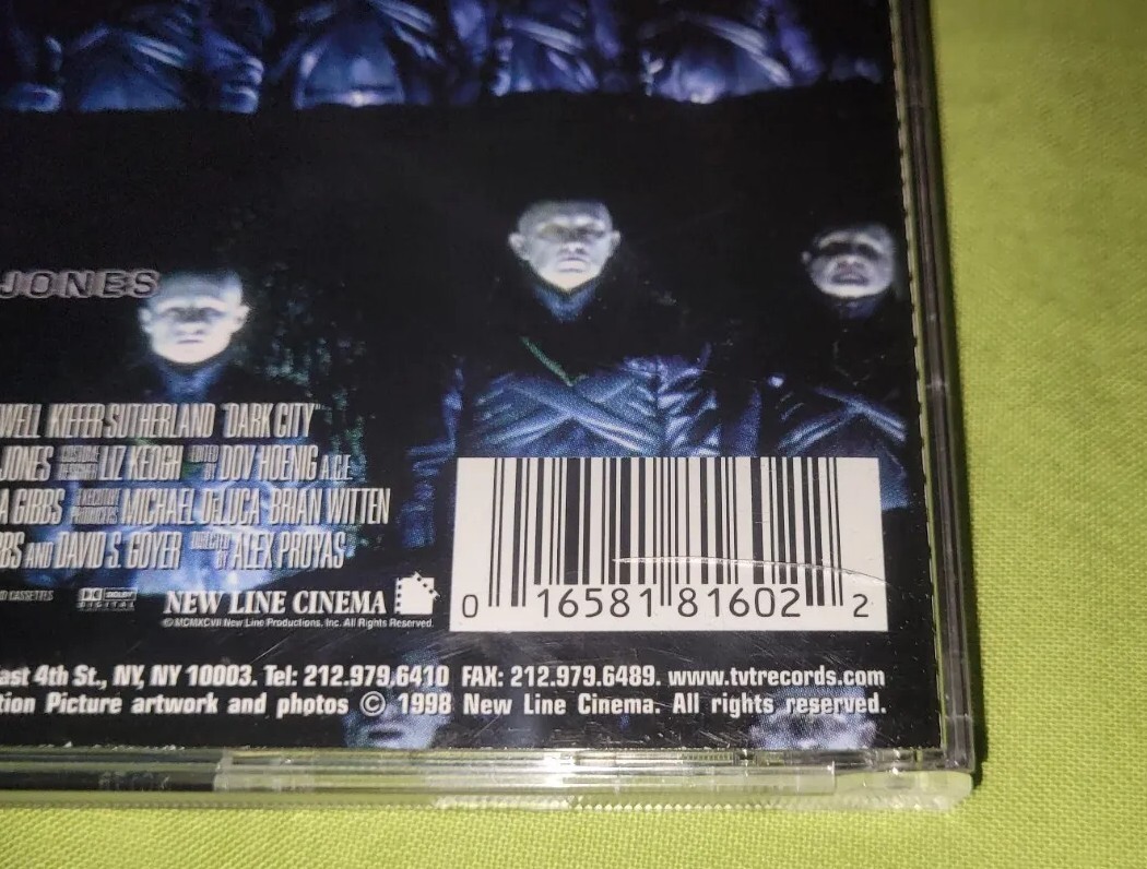 Dark City Dracula Clockwork Orange Naked Lunch Wolf Score Soundtrack CD Lot