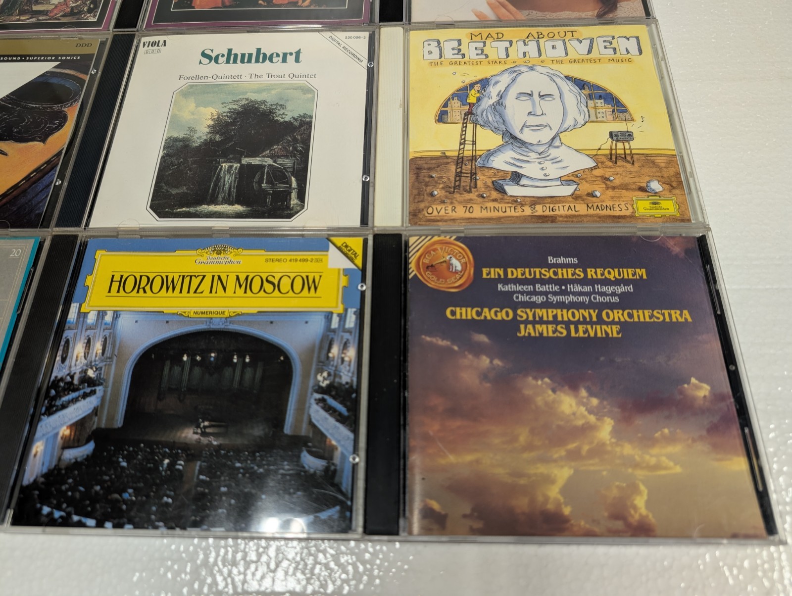 CLASSICAL 12 CD LOT: MOZART: Great Composers Liszt Greatest Hits Horowitz Brahms