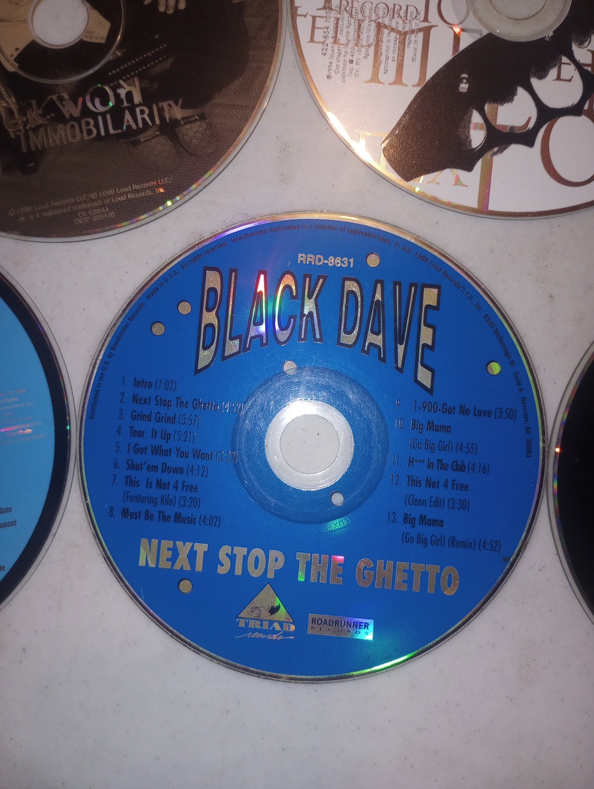 Vintage Rap Hip Hop R & B CD Lot Of 11 - 90s 2000s