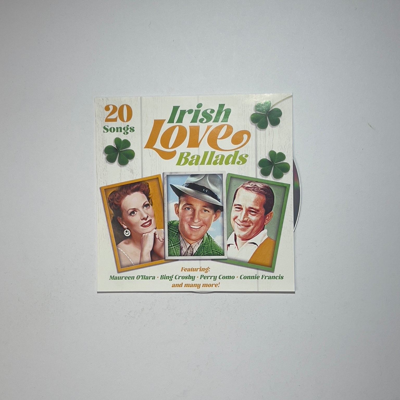 Irish Love Ballads CD 2021 Compilation Pop Folk Imperitone UK CD & ARTWORK ONLY
