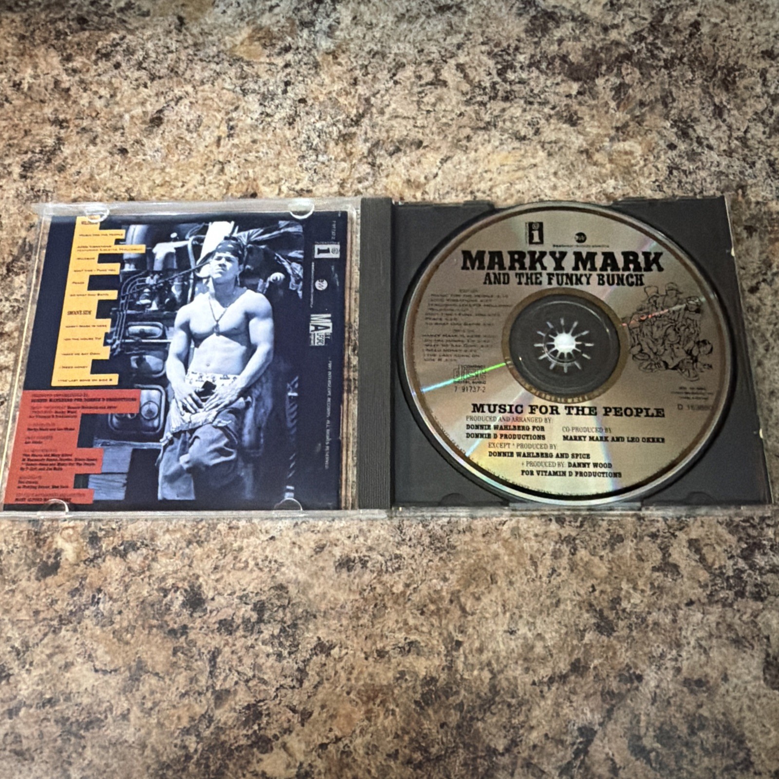 Marky Mark and the Funky Bunch: Music for the People CD 1991 Interscope