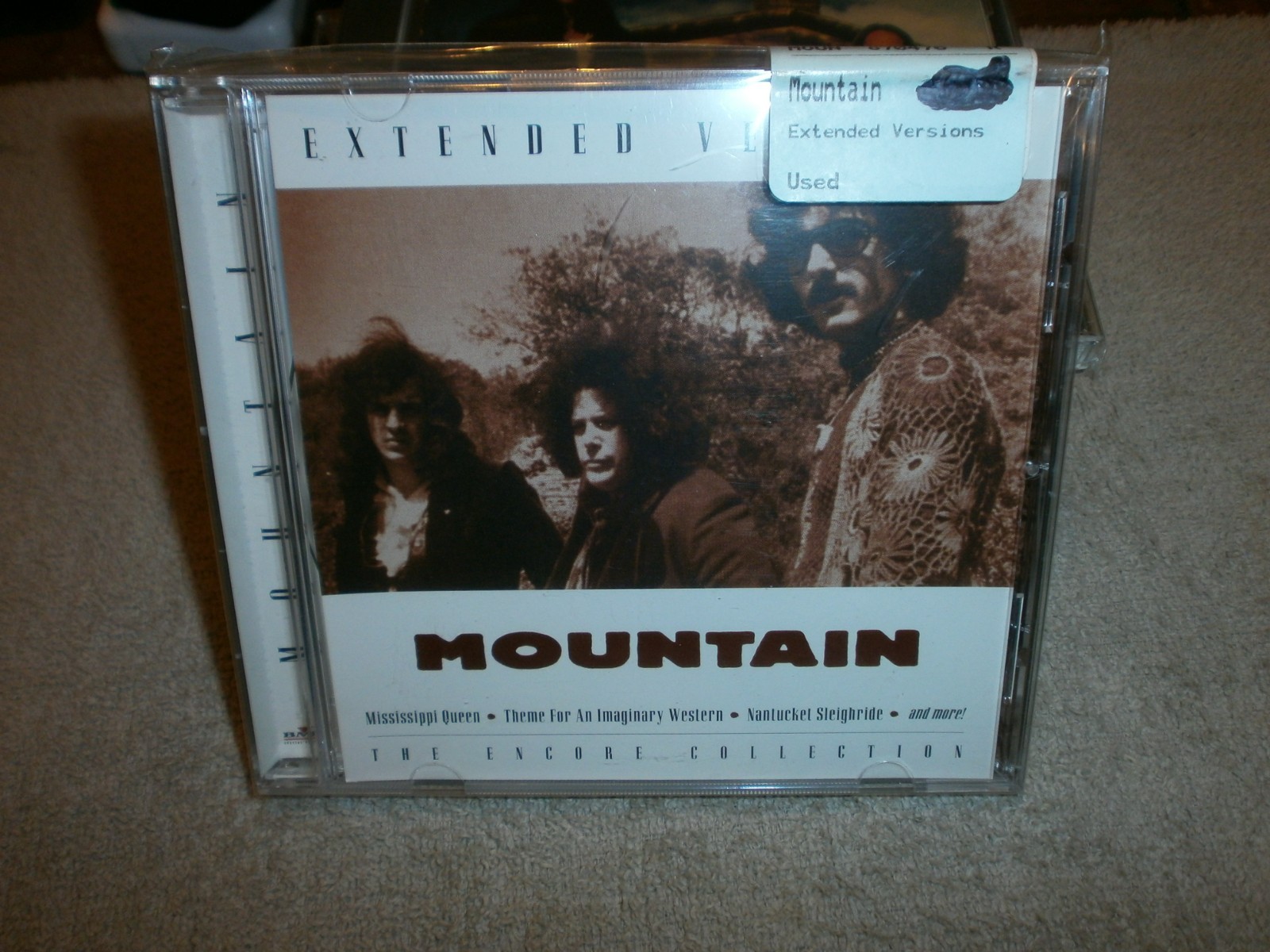 Extended Versions (BMG) by Mountain (CD, Nov-2000, BMG Special Products)