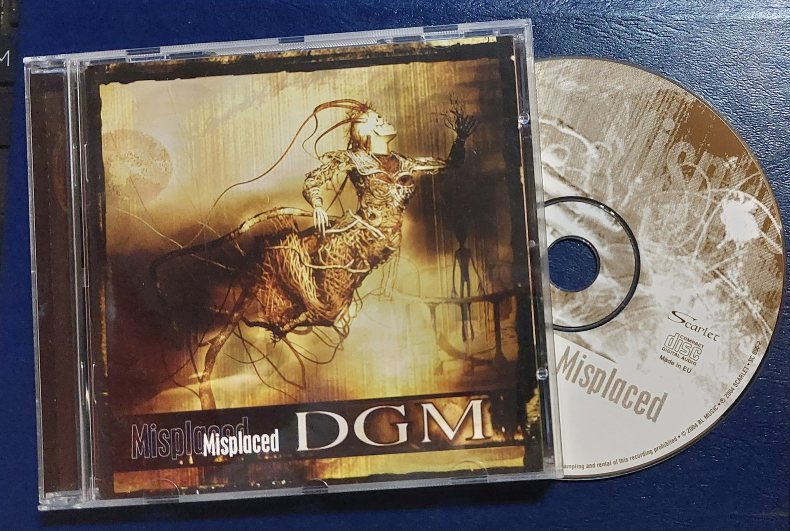 DGM Misplaced 2004 Italy Import Heavy Metal CD Near Mint - FREE SHIPPING!!