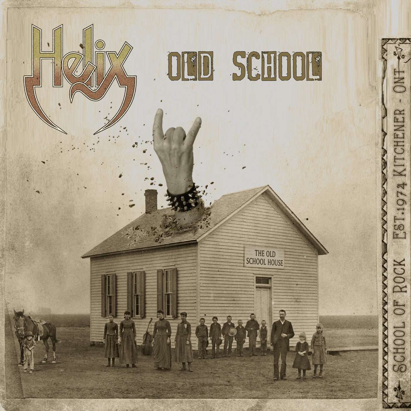 HELIX - Old School [CD New] Perris Records 2019 release
