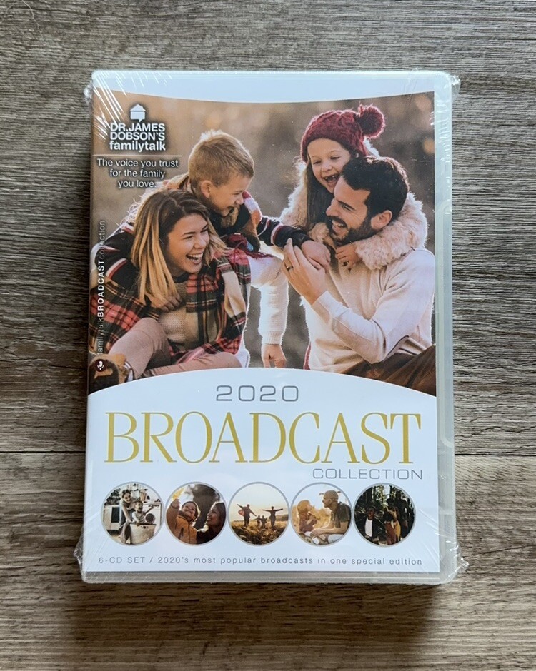 2020 Broadcast Collection Dr. James Dobson’s Family Talk (6 CD Set) NEW SEALED