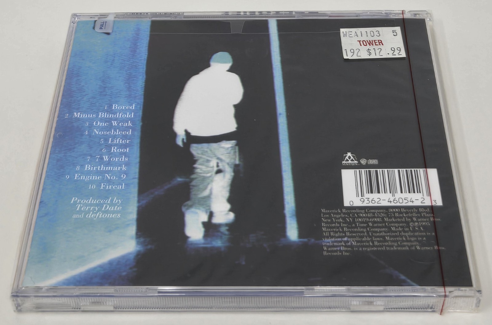 Deftones "Adrenaline" (1995) CD Maverick Rare Brand New Sealed Hype Sticker