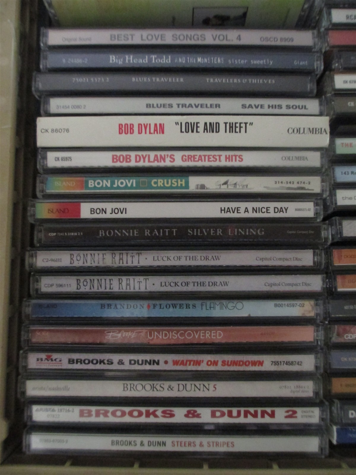 Rock Pop Country etc your choice 6 for $18 FS or $3 ea + flat Shipping