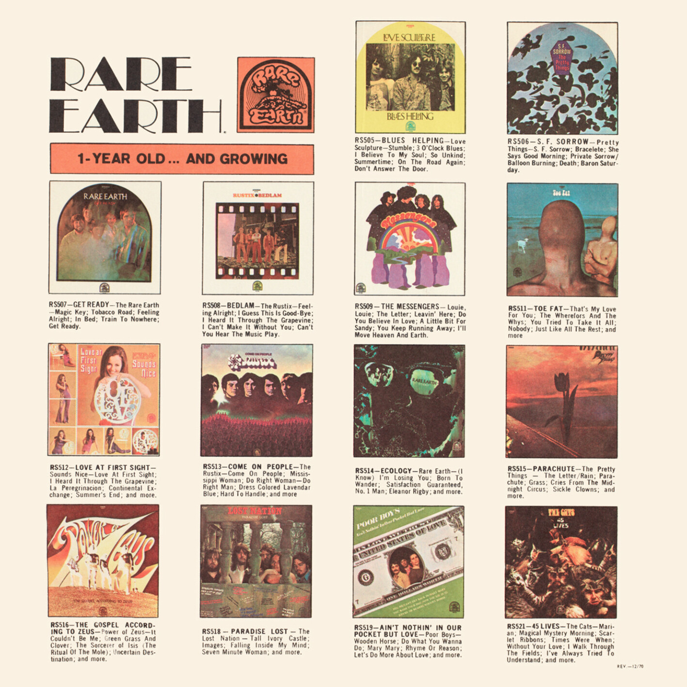 Rare Earth • Back To Earth CD 1975 L.M.L.R. UK 2019 •• NEW ••