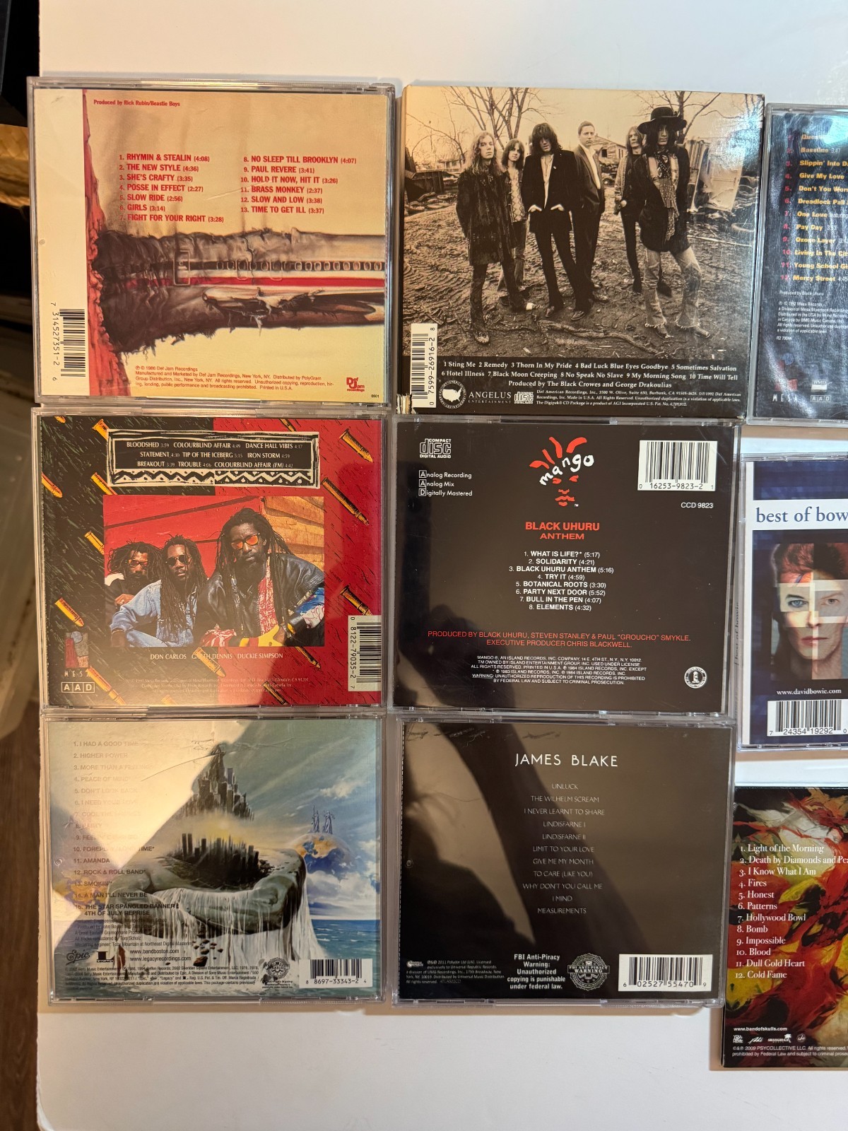 Box of 15 Rock, Punk, New Wave, Metal CDs - VG+ LIST IN DESCRIPTION - Box B3
