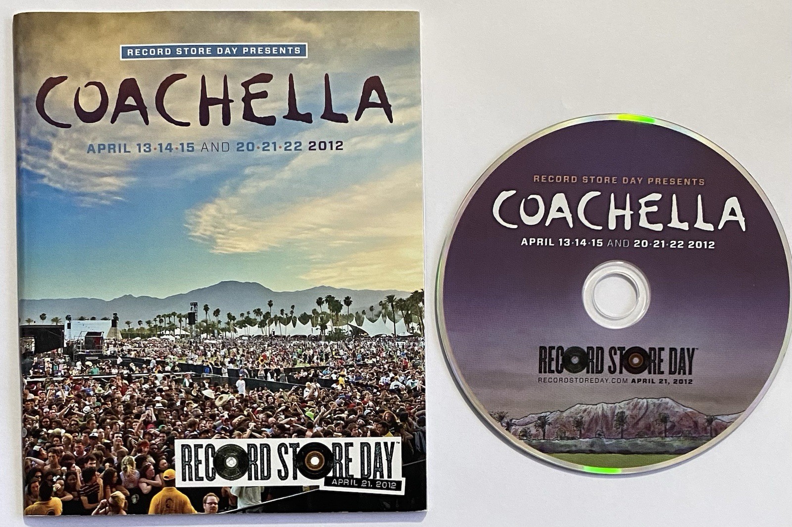 CD:Record Store Day Presents Coachella (2012) Compilation, Promo, Sampler