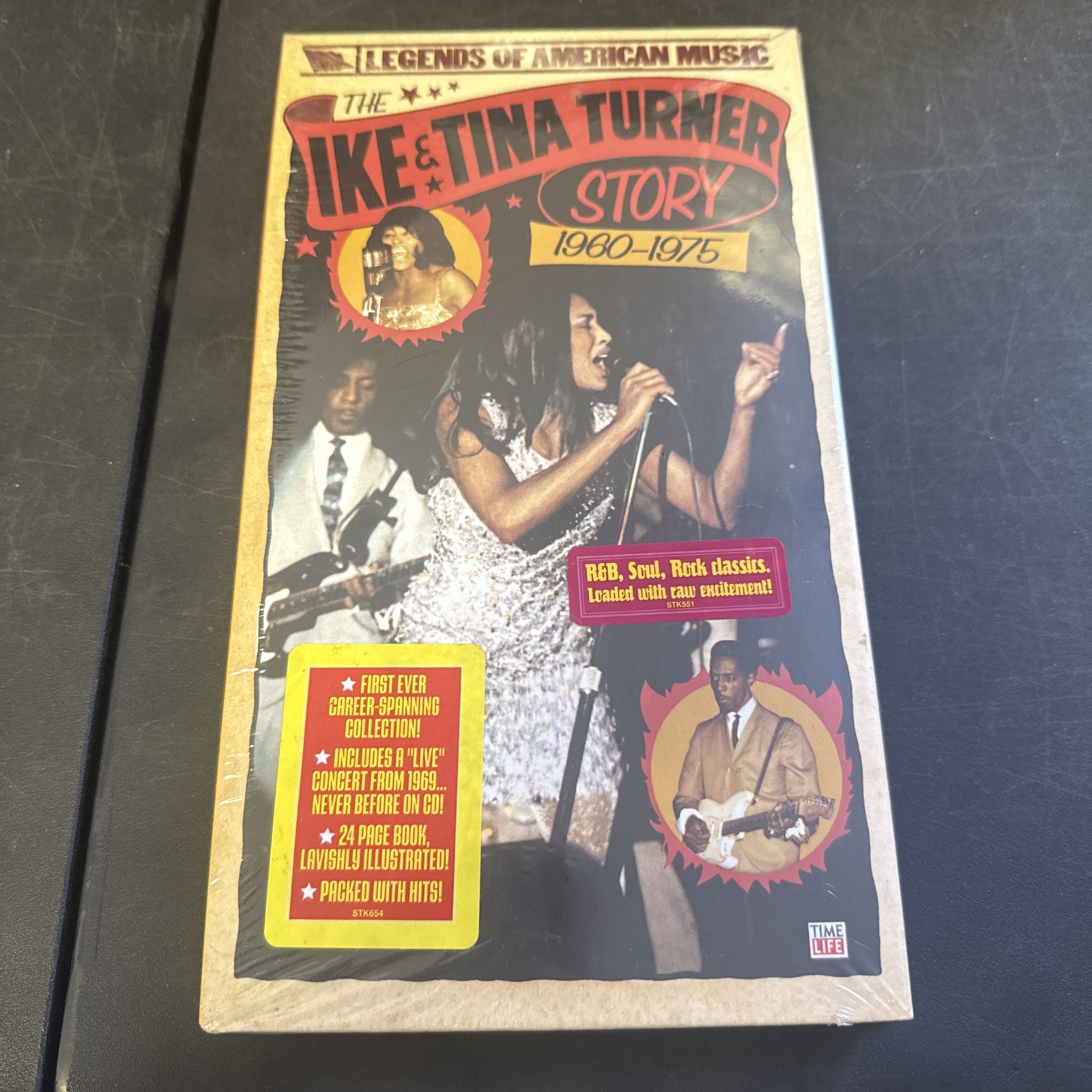 NEW!! Ike & Tina Turner Story 1960-1975 3 CD Box Set Greatest Hits Time Life