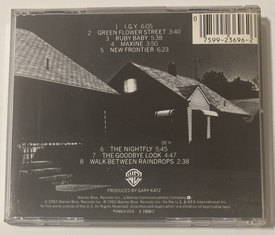 Nightfly by Fagen, Donald (1982,CD, 1990 Warner Bros.)US PRESSING LIKE NEW