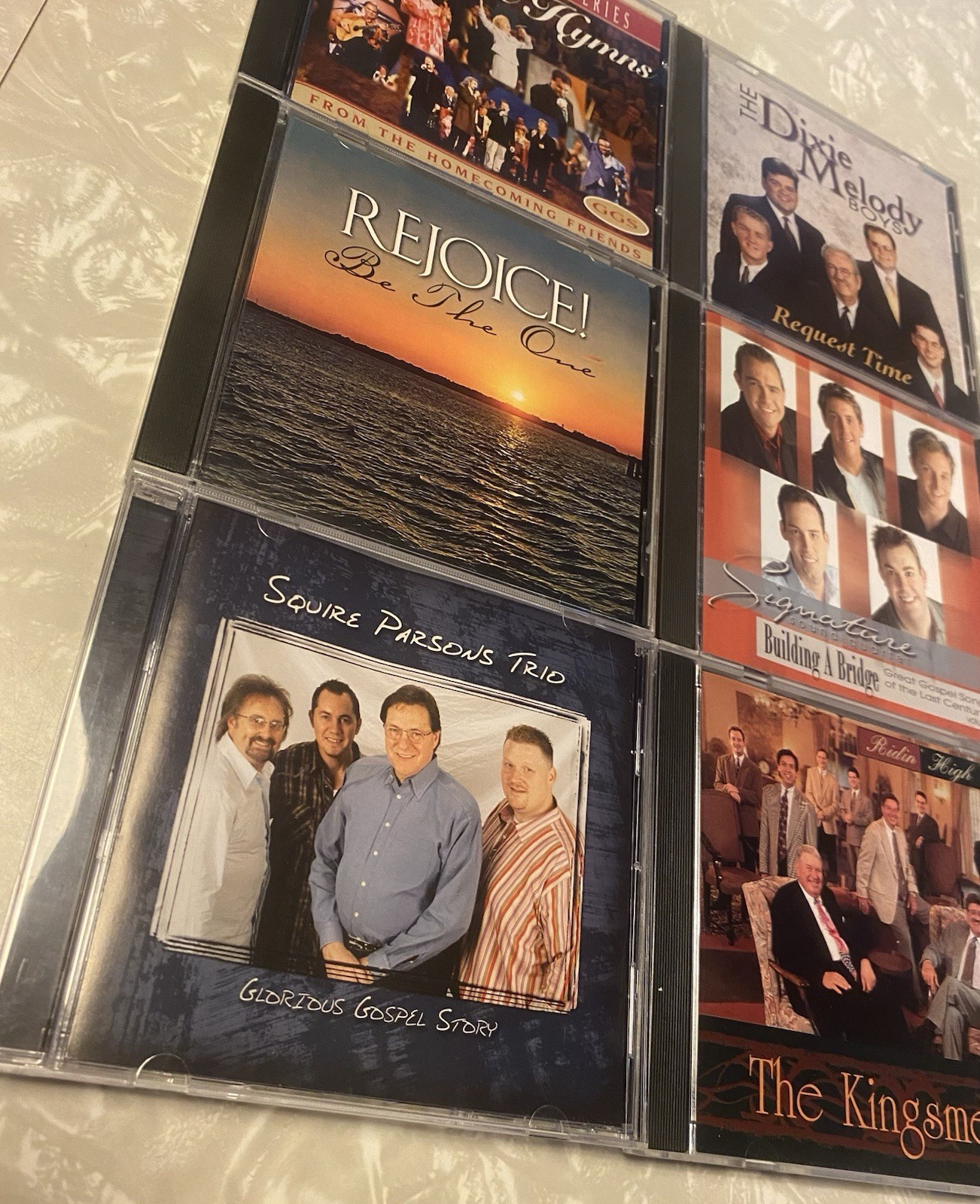 Lot Of 31 CDs Mostly Southern Gospel—Booth Brothers, Gold City, The Greenes, etc