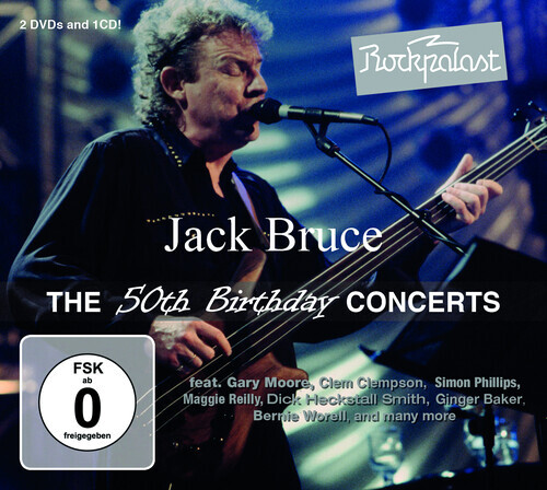 Jack Bruce - Rockpalast: The 50th Birthday Concerts [New CD] Bonus CD, With DVD,