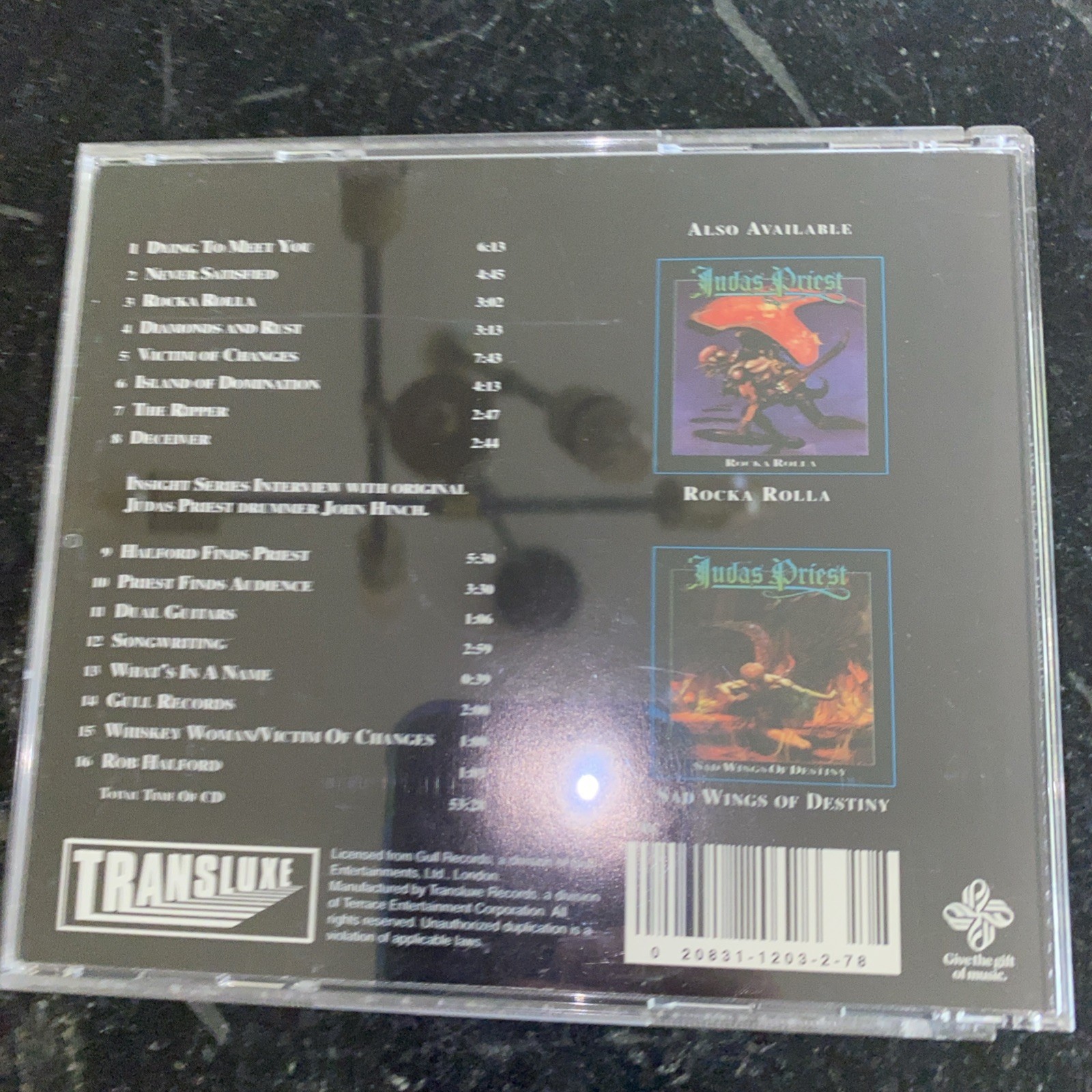 Judas Priest - The Best Of Insight Series CD