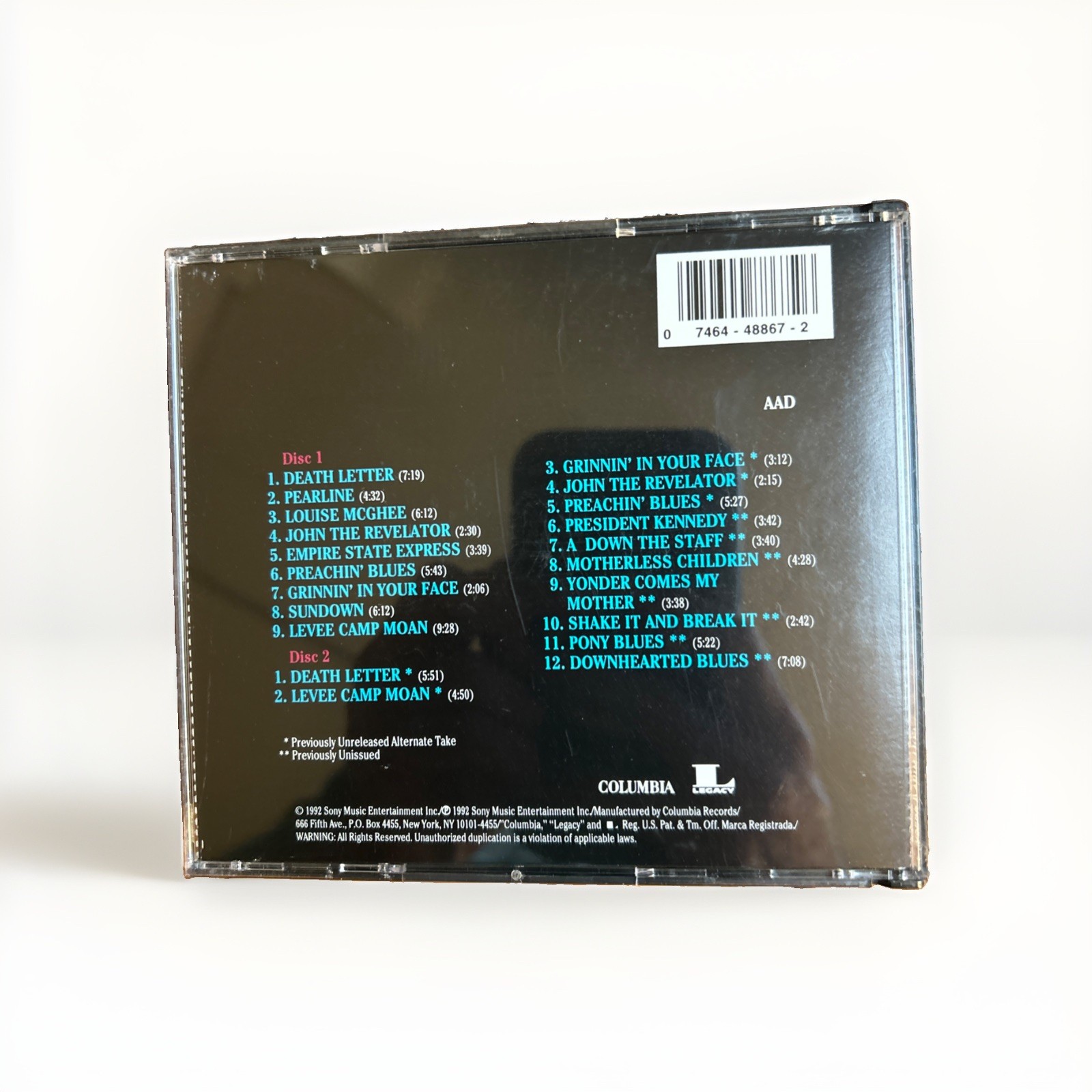 Son House - Father Of The Delta Blues: The Complete 1965 Sessions 2 CD Set 1992