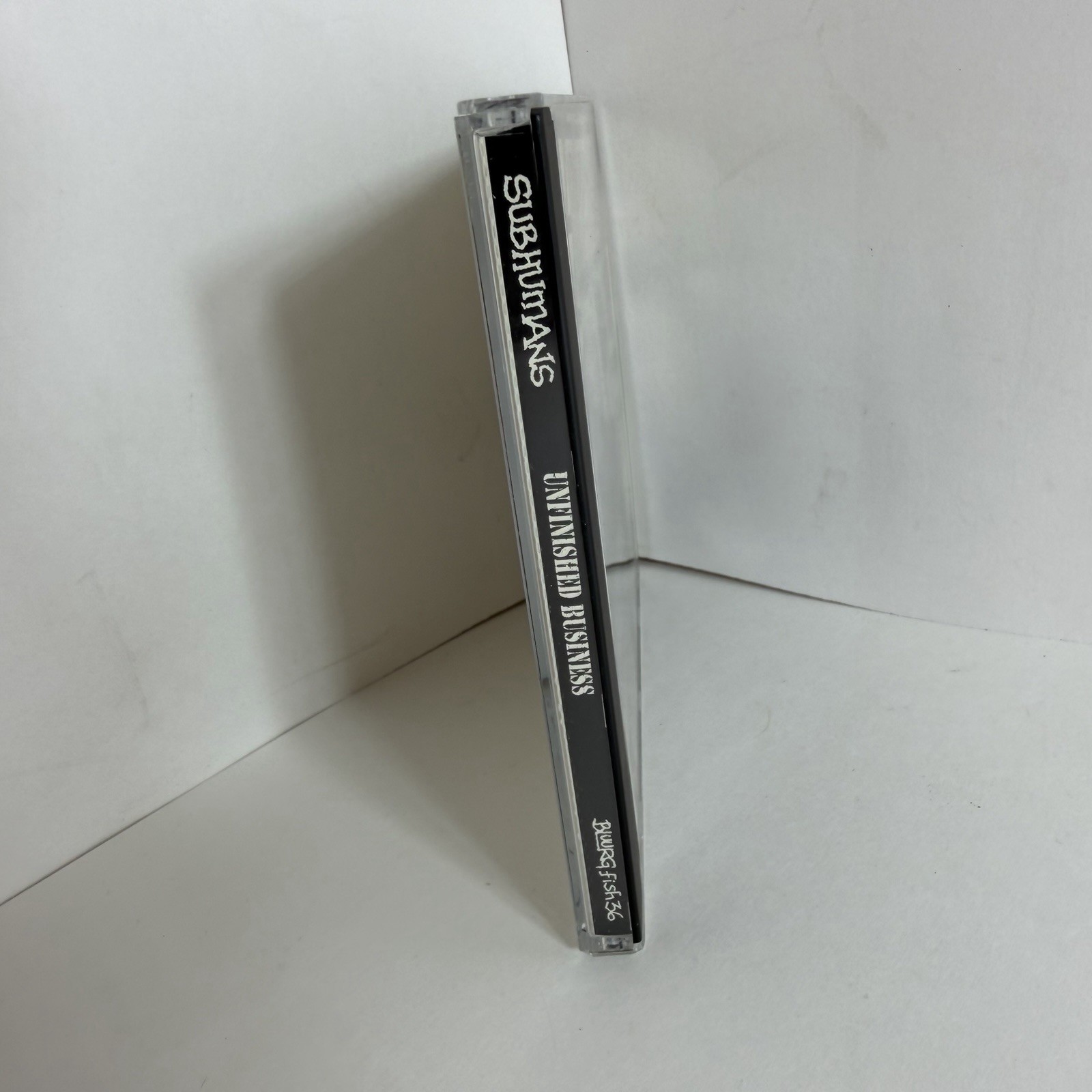 UNFINISHED BUSINESS SUBHUMANS BLUURG FISH 36 CD