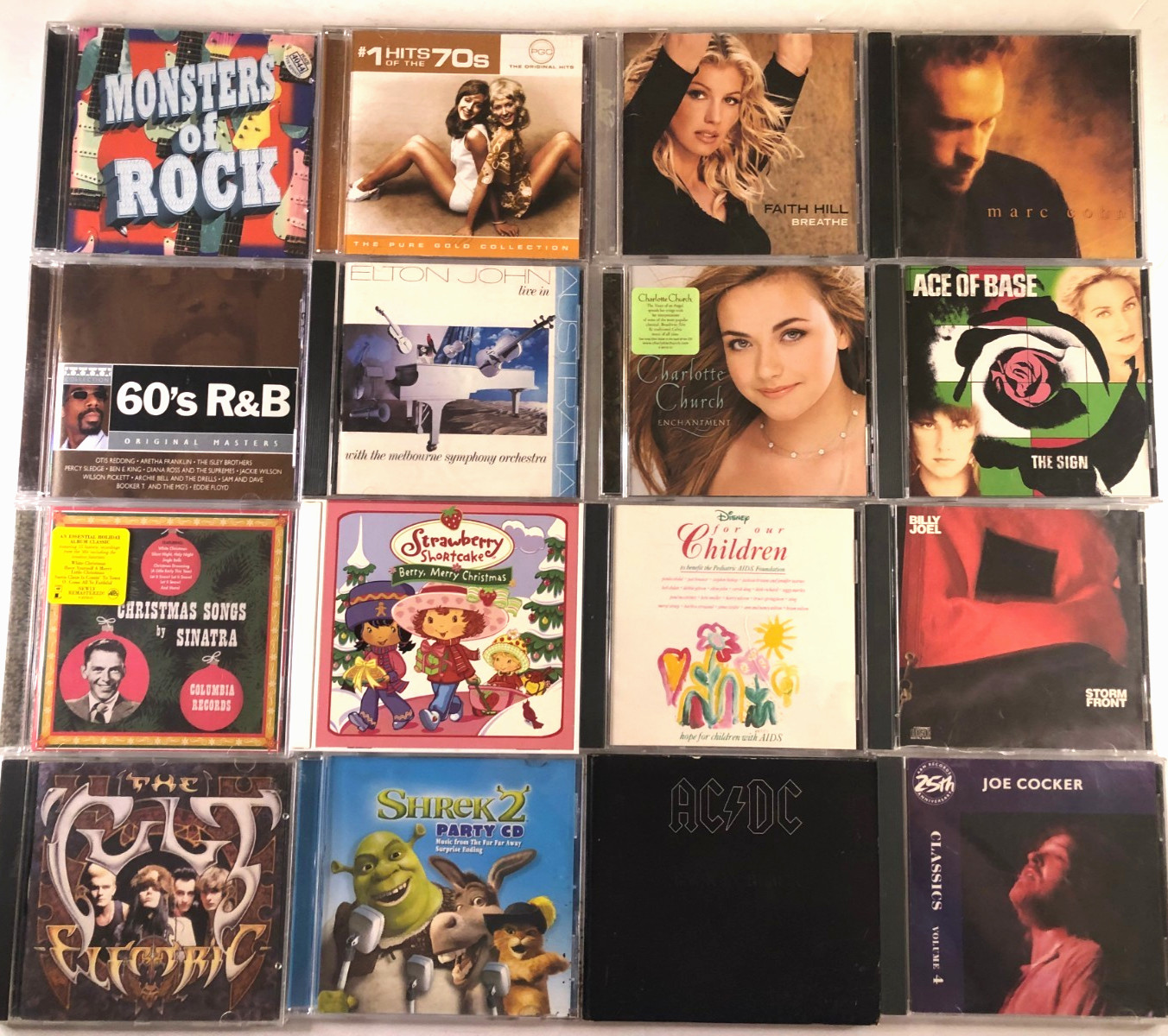 CD's Pick Choose your own-Lot #21S-Country, Rock, Rap, R&B and more-Combined S/H