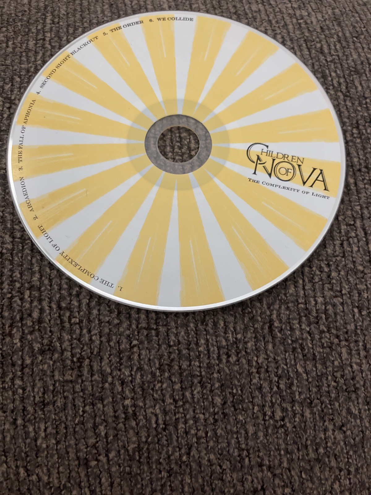 CHILDREN OF NOVA - The Complexity Of Light - CD - RARE