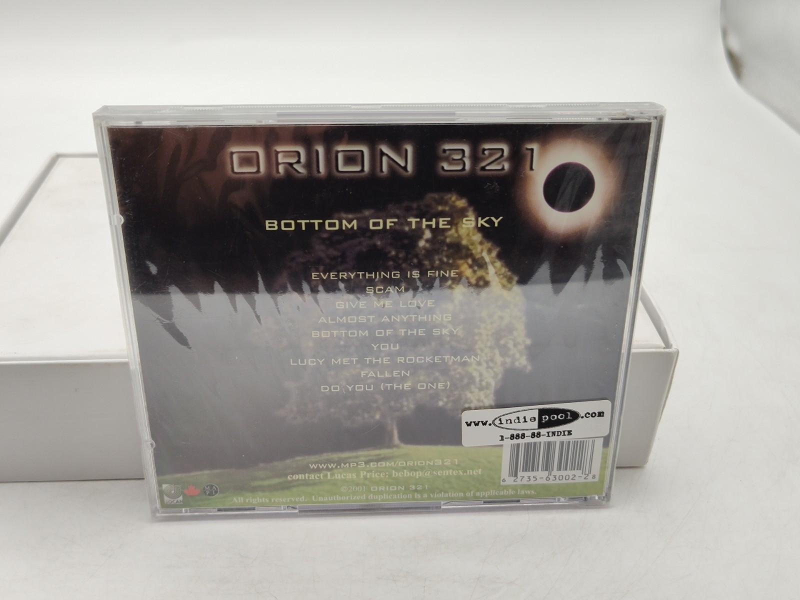 Bottom of the Sky by Orion 321 (CD, 2001) Brand New Sealed